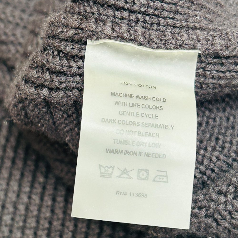 Margaret O'Leary Black Elaine Knit Tank Sweater (size L) - Picture 9 of 11